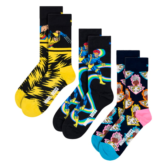 3er Pack X-Men Socken Bundle Neuheitssocken | Geschenkidee - Image 1