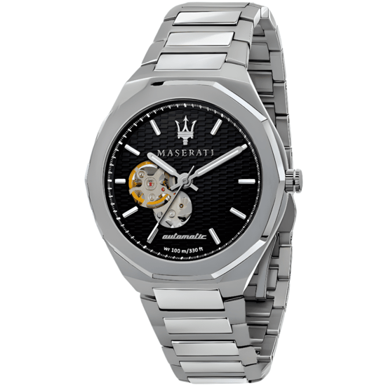 Maserati R8823142002 Herren Automatik Uhr mit schwarzem Zifferblatt - Image 1