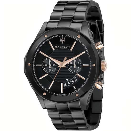 Maserati Circuito Herrenuhr R8873627001 mit schwarzem Zifferblatt - Image 1