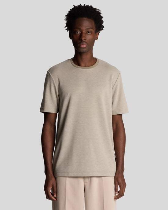 Lyle & Scott Zweifarbiges T-Shirt – Gestromt - Image 1