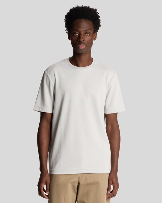 Lyle & Scott Zweifarbiges T-Shirt – Weiß - Image 1