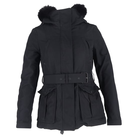 Burberry Brit Cloverdale Parka-Jacke mit abnehmbarer Weste aus schwarzem Polyester - Image 1