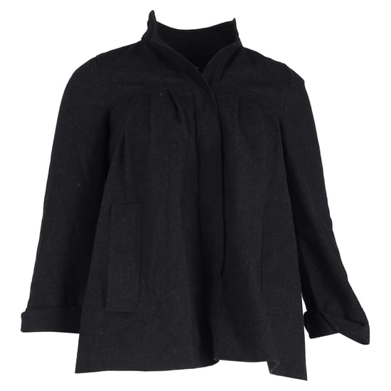 Isabel Marant Versteckte Knopfjacke aus schwarzer Wolle - Image 1