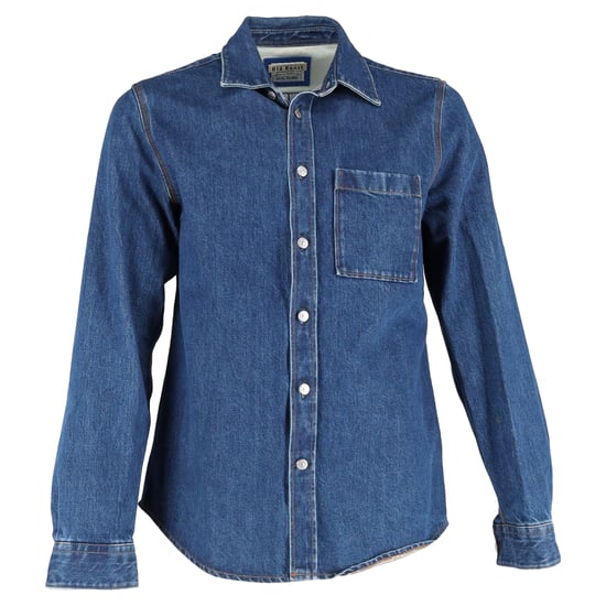 Acne Studios Blå Konst Denim Hemd aus blauer Baumwolle - Image 1