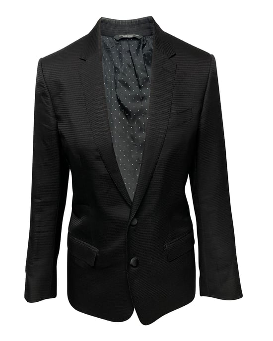 Dolce & Gabbana Maßgeschneiderte Martini Abendjacke aus schwarzer Wolle - Image 1