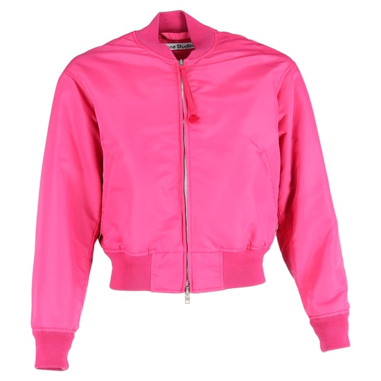 Acne Studios Bomberjacke aus pinkem Nylon - Image 1