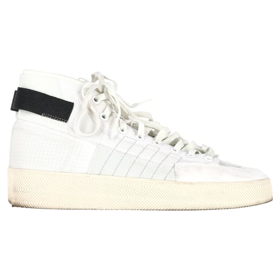 Adidas Nizza Parley High-Top-Sneaker aus weißem Polyester - Image 1