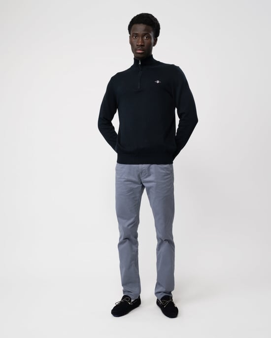 Gant Classic Cotton Half Zip Strickpullover - Image 3