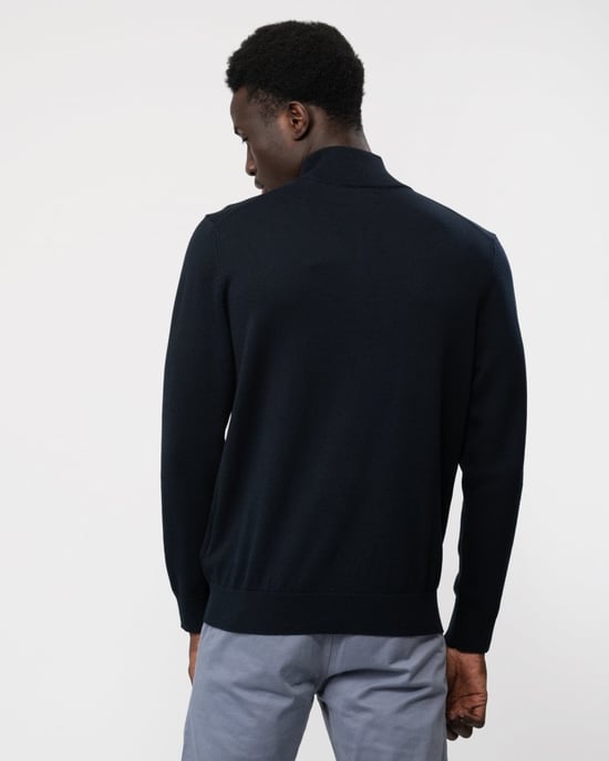 Gant Classic Cotton Half Zip Strickpullover - Image 4