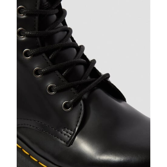 Dr. Martens Jadon Glattleder Damen Plattformstiefel - (Schwarz) - Image 2