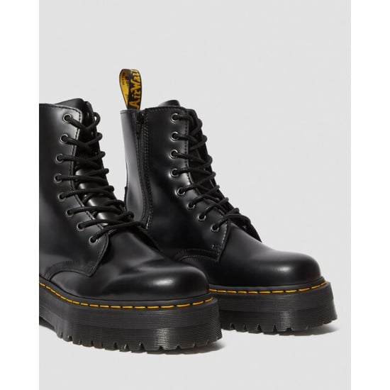 Dr. Martens Jadon Glattleder Damen Plattformstiefel - (Schwarz) - Image 3