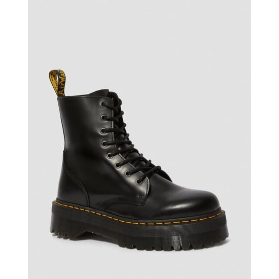 Dr. Martens Jadon Glattleder Damen Plattformstiefel - (Schwarz) - Image 4