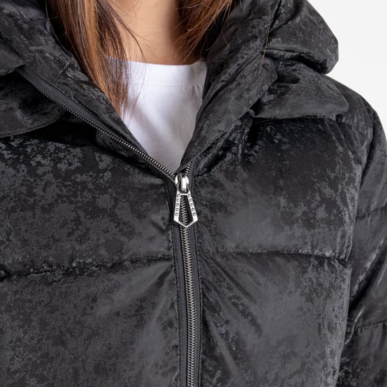 Dare 2B Womens/Ladies Influence Swarovski Wattierte Jacke (Schwarz) - Image 4