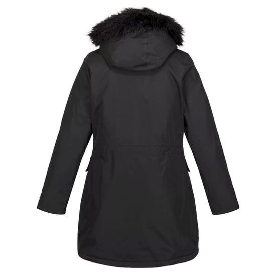 Regatta Damen/Damen Sabinka Parka mit Kunstfellbesatz (Schwarz) - Image 2