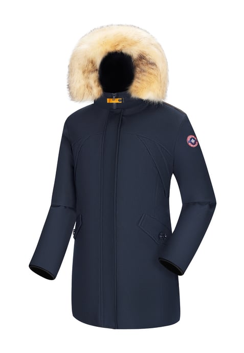 Parka Chloe von Subprime in der farbe Blau und in größe M. - Image 1