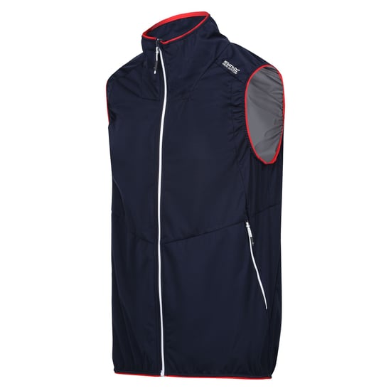 Regatta - "Lankin VI" Weste für Herren (Marineblau/Leuchtend Rot) - Image 3