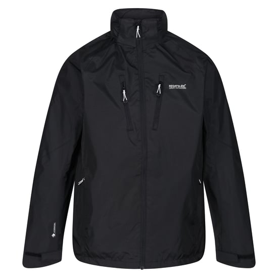 Regatta Herren Calderdale V wasserdichte Jacke (Schwarz) - Image 1