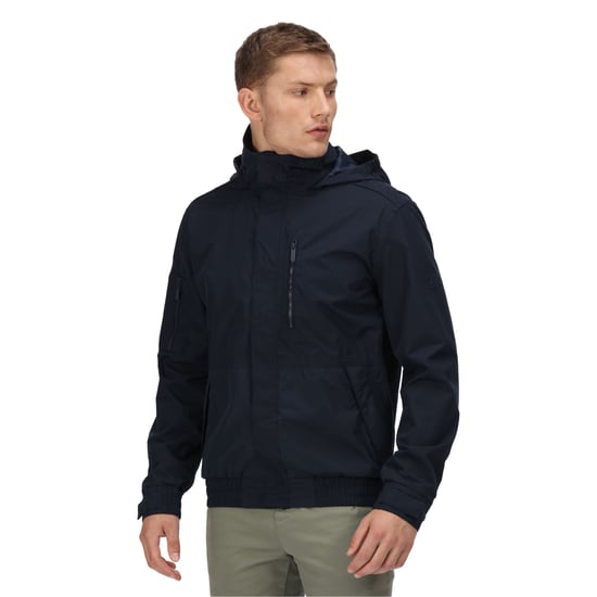 Regatta - "Feelding" Bomberjacke Wasserfest für Herren (Marineblau) - Image 4
