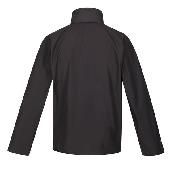 Regatta Great Outdoors Herren Outdoorjacke Matt mit Kapuze, wasserfest (Asche/Schwarz) - Image 2