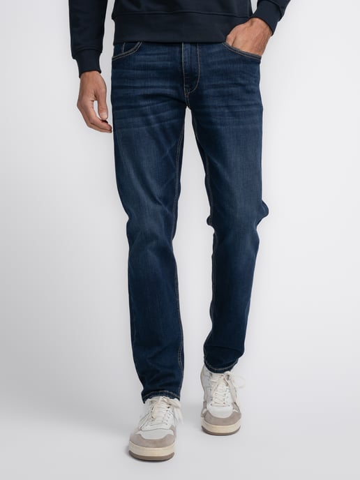 Petrol Industries - Regular Tapered Fit Jeans Russel Herren - Blau - Image 3