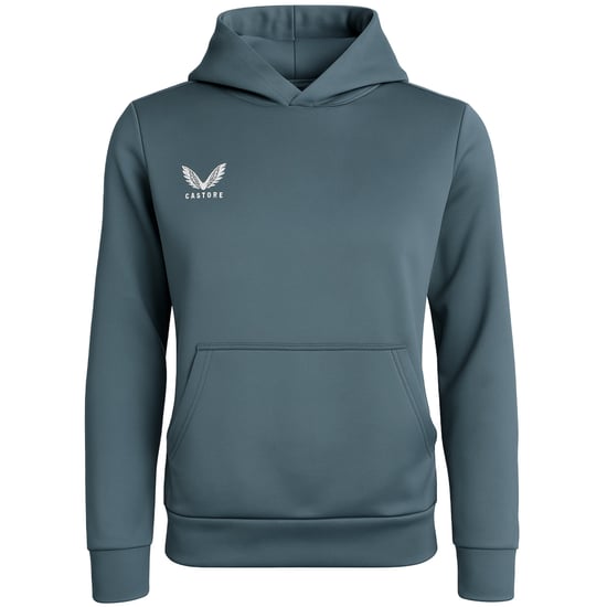 Castore Scuba Überkopf Kinder Dunkelgrau Hoodie - Image 1