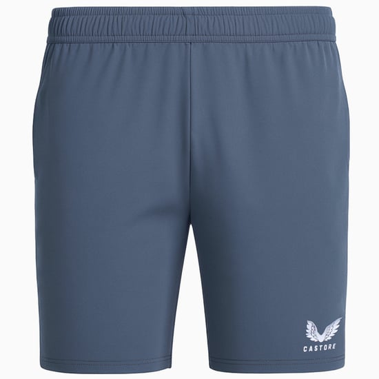 Castore Gewebte Trainingsshorts Herren Dunkelgrau - Image 1