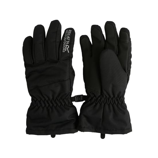Regatta Kinder Arlie Wasserfeste Handschuhe (Schwarz) - Image 1