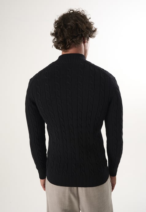 Strickjacke Strickjacke Mit Zopfmuster - Image 4