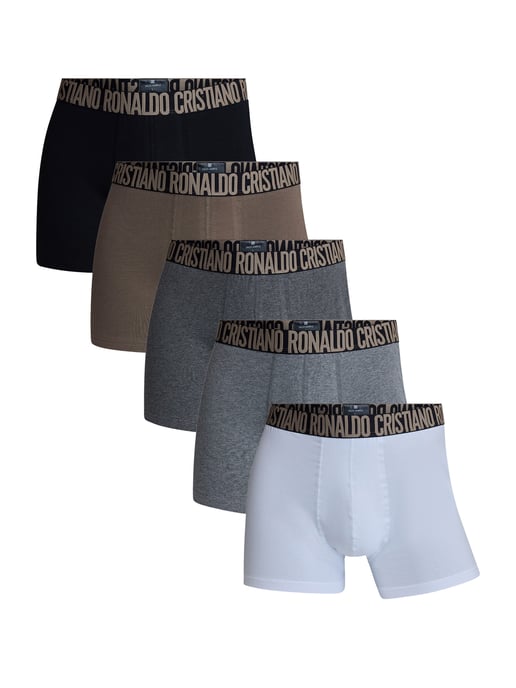 CR7 Cristiano Ronaldo Herren Trunk Cotton Stretch & Travel Bag 5-Pack Unterhose, Unterwäsche, Boxer - Image 1