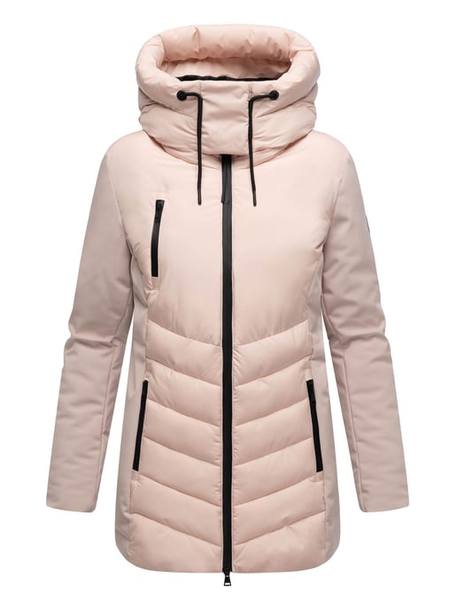 Marikoo Damen Winterjacke Tivaa XVI mit Softshell & abnehmbarer Kapuze - Image 2