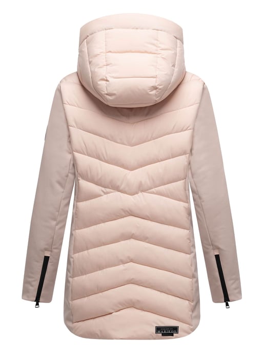 Marikoo Damen Winterjacke Tivaa XVI mit Softshell & abnehmbarer Kapuze - Image 3