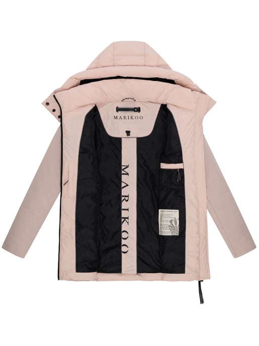 Marikoo Damen Winterjacke Tivaa XVI mit Softshell & abnehmbarer Kapuze - Image 5