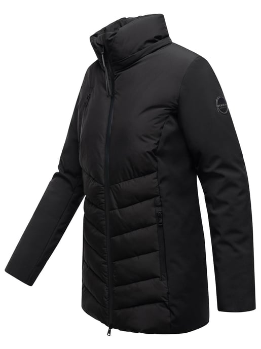 Marikoo Damen Winterjacke Tivaa XVI mit Softshell & abnehmbarer Kapuze - Image 3