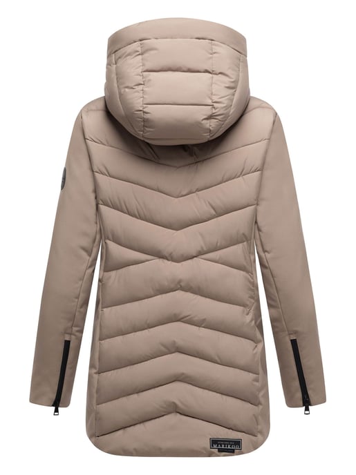 Marikoo Damen Winterjacke Tivaa XVI mit Softshell & abnehmbarer Kapuze - Image 4