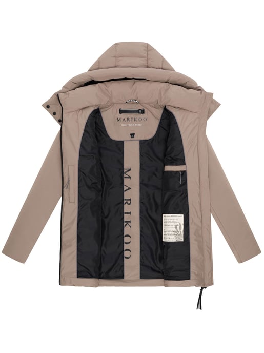Marikoo Damen Winterjacke Tivaa XVI mit Softshell & abnehmbarer Kapuze - Image 5
