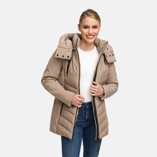 Marikoo Damen Winterjacke Tivaa XVI mit Softshell & abnehmbarer Kapuze - Image 6