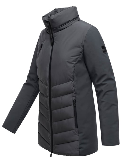 Marikoo Damen Winterjacke Tivaa XVI mit Softshell & abnehmbarer Kapuze - Image 3