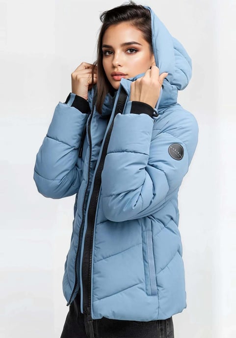 Marikoo Damen Winterjacke Sahnemausii XVI mit abnehmbarer Kapuze - Image 5
