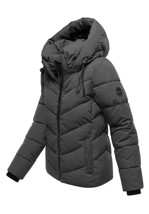 Marikoo Damen Winterjacke Sahnemausii XVI mit abnehmbarer Kapuze - Image 3