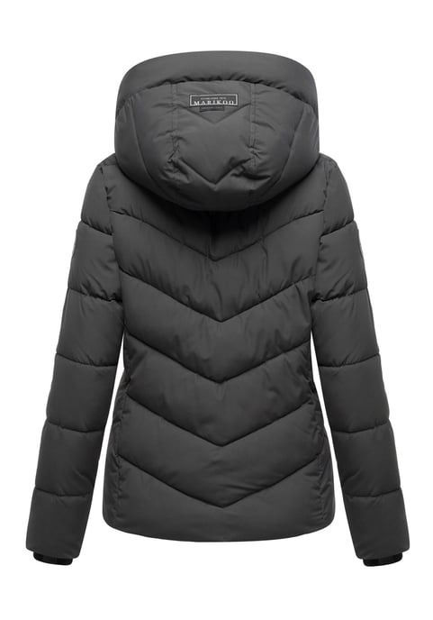 Marikoo Damen Winterjacke Sahnemausii XVI mit abnehmbarer Kapuze - Image 4