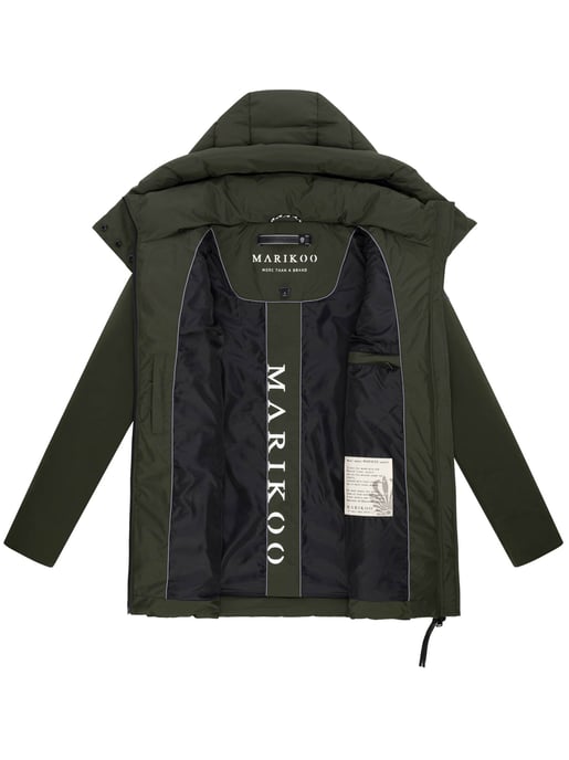 Marikoo Damen Winterjacke Tivaa XVI mit Softshell & abnehmbarer Kapuze - Image 5