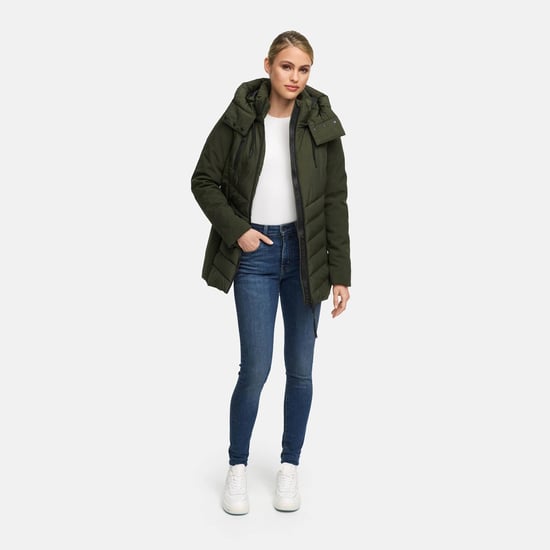 Marikoo Damen Winterjacke Tivaa XVI mit Softshell & abnehmbarer Kapuze - Image 6
