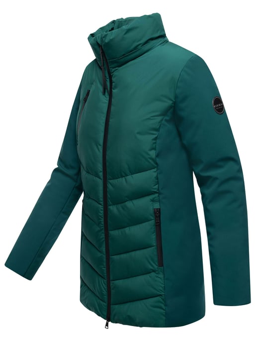Marikoo Damen Winterjacke Tivaa XVI mit Softshell & abnehmbarer Kapuze - Image 3