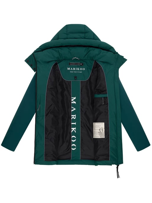 Marikoo Damen Winterjacke Tivaa XVI mit Softshell & abnehmbarer Kapuze - Image 5