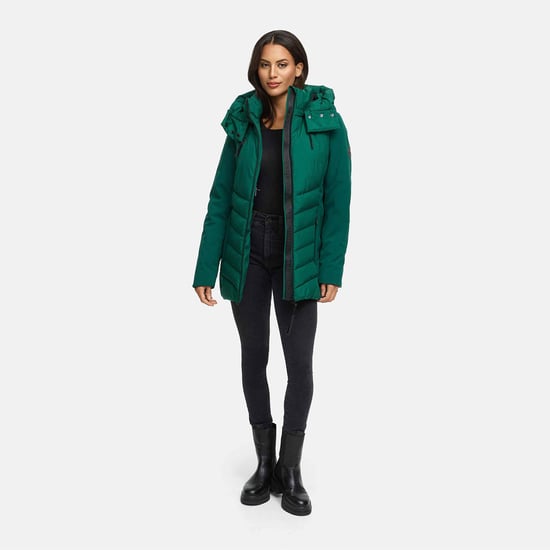 Marikoo Damen Winterjacke Tivaa XVI mit Softshell & abnehmbarer Kapuze - Image 6