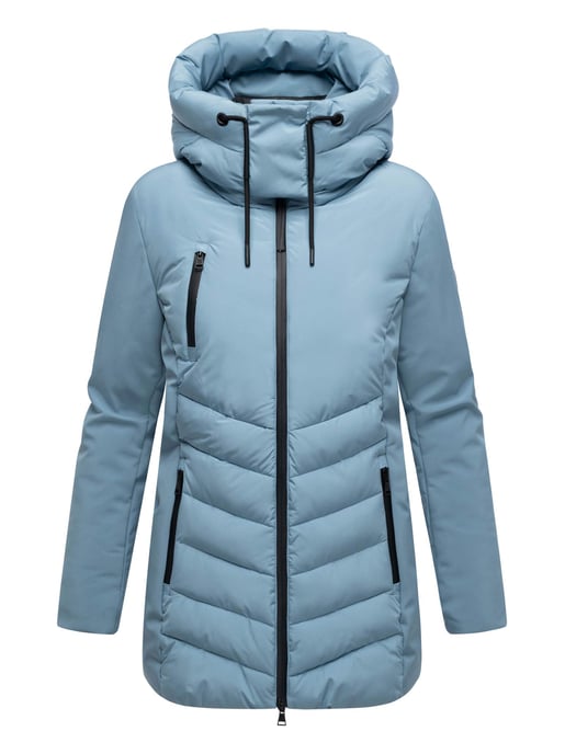 Marikoo Damen Winterjacke Tivaa XVI mit Softshell & abnehmbarer Kapuze - Image 2
