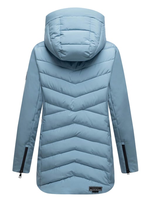 Marikoo Damen Winterjacke Tivaa XVI mit Softshell & abnehmbarer Kapuze - Image 4
