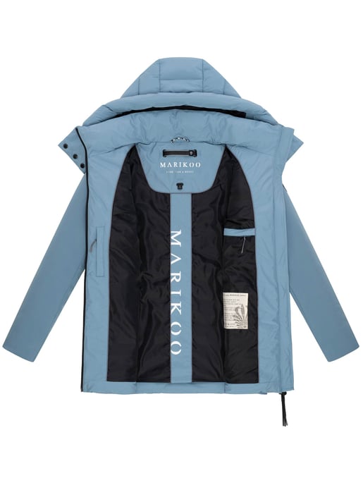 Marikoo Damen Winterjacke Tivaa XVI mit Softshell & abnehmbarer Kapuze - Image 5