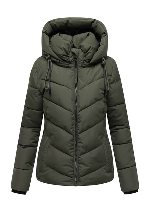 Marikoo Damen Winterjacke Sahnemausii XVI mit abnehmbarer Kapuze - Image 2