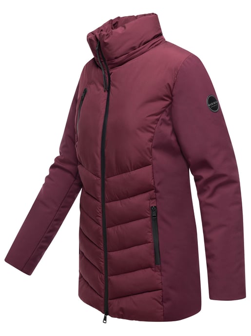 Marikoo Damen Winterjacke Tivaa XVI mit Softshell & abnehmbarer Kapuze - Image 3